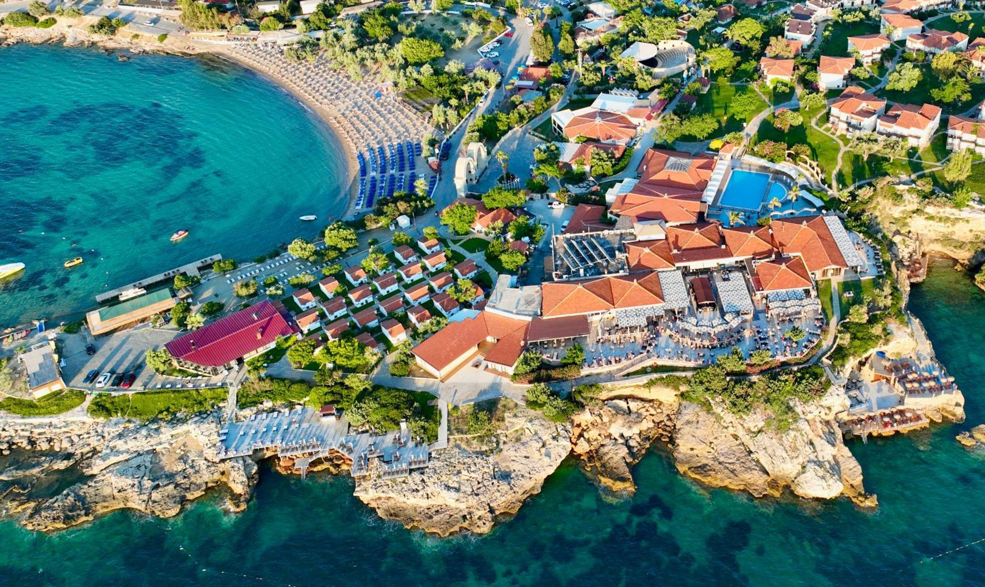 Maya Bistro Hotel & Beach Siğacık Bagian luar foto