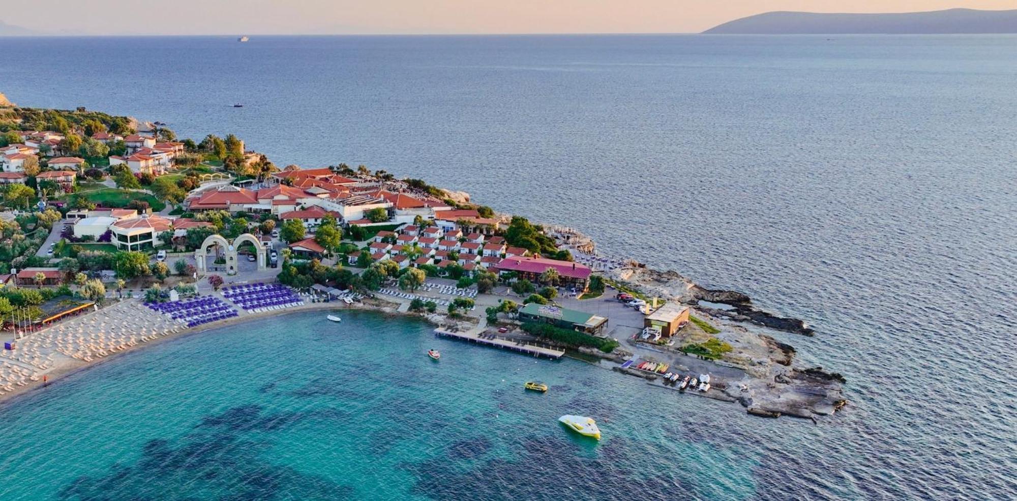 Maya Bistro Hotel & Beach Siğacık Bagian luar foto